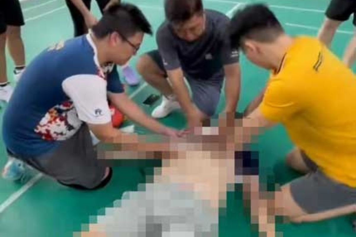 羽球场猝死案震惊社区!35岁年轻爸爸倒地不醒 专家:运动族群也非“铁人”