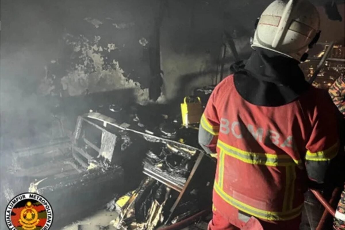 《高楼火灾悲剧:满家乐Tiffani Kiara公寓38岁艺术家黄裕兴身亡》