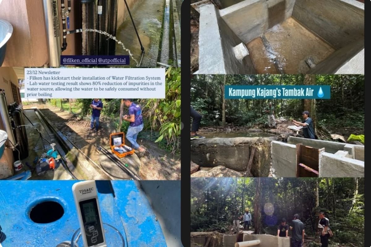 同一个村庄两样情,深度拆解 Filken CSR 活动2026 如何让 Kampung Kajang 的水质彻底翻身