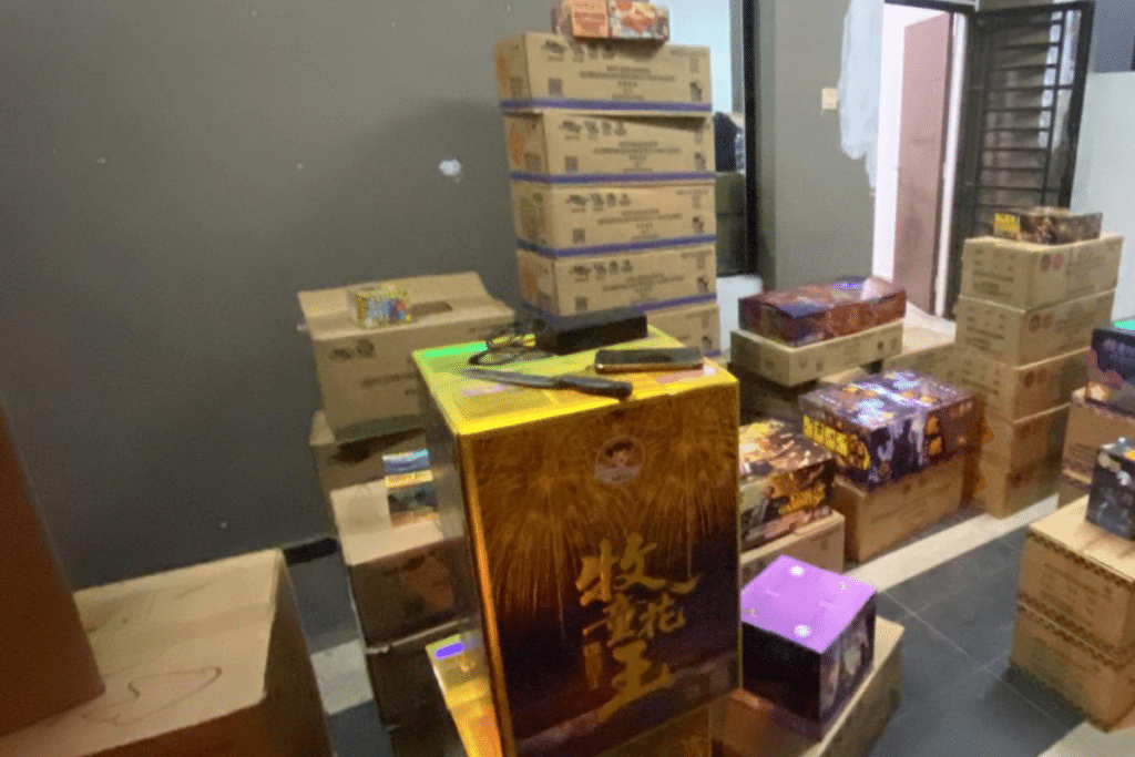 新山烟花爆竹走私案
